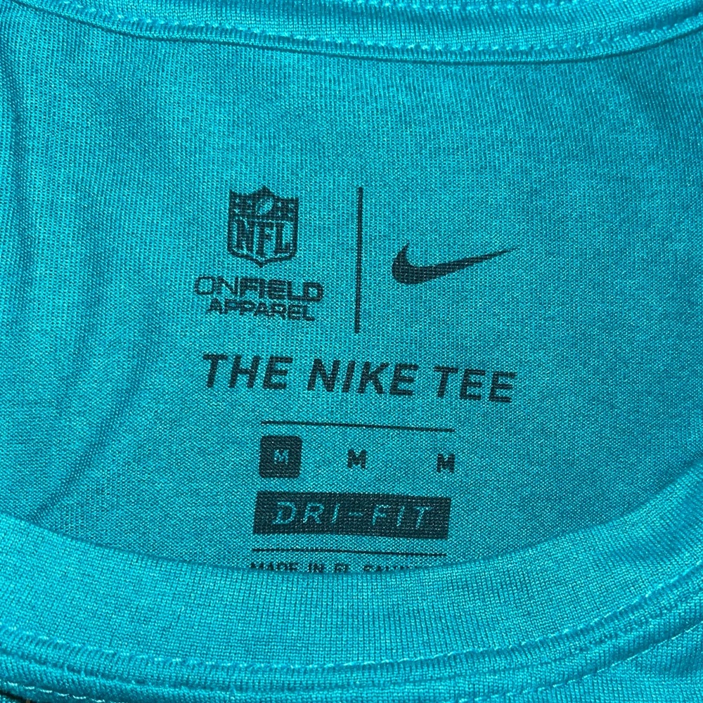 NFL On Field Apparel The Nike Tee Miami Dolphin Top - Picture 8 of 9